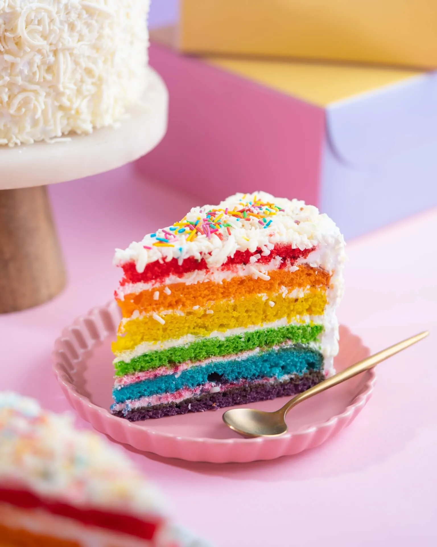 rainbow pastry