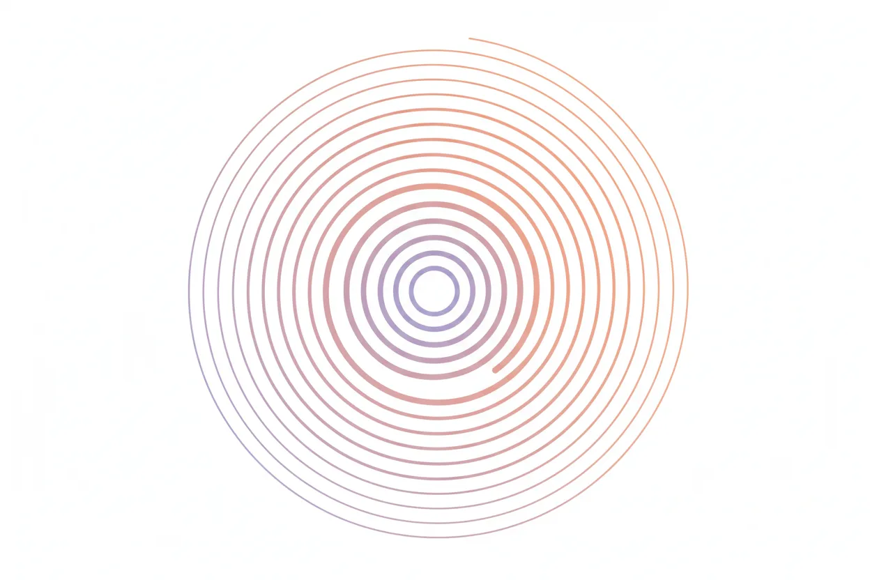 Abstract illustration representing traction and momentum