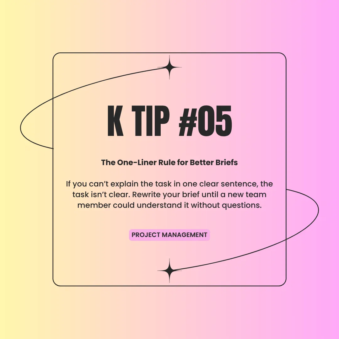 K Tip 05: How to Say No Without Burning Bridges